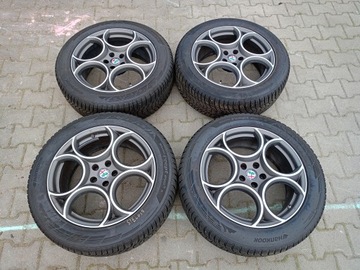 ALFA ROMEO STELVIO KOŁA OPONY FELGI 235/55R19 ZIMA