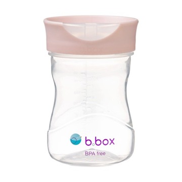 B.BOX KUBEK TRENINGOWY DO NAUKI PICIA 240ML RÓŻOWY JAK Z KUBKA SZKLANKI