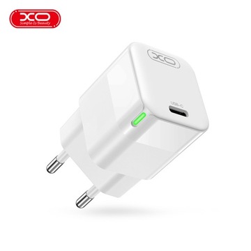 XO Ładowarka Sieciowa PD 30W 1x USB-C biała