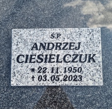 Гранитная надгробная табличка STRZEGOM подушка для надгробия 30x20