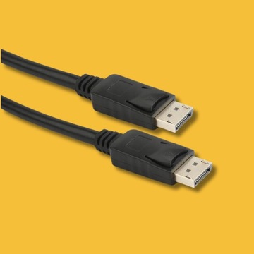 КАБЕЛЬ DISPLAYPORT — DISPLAYPORT V1.2 4K 1,8M ЧЕРНЫЙ