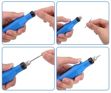 СТАНОК ДЛЯ ФРЕЗИРОВАНИЯ НОГТЕЙ МАНИКЮР-ПЕДИКЮР МАЛЕНЬКИЙ НАБОР ФРЕЗОВ ДЛЯ НАЧИНАЮЩИХ