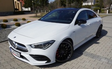 Mercedes CLA C118/X118 Shooting Brake AMG 2.0 35 AMG 306KM 2022 Mercedes-Benz CLA Serwisowany Navi Kamera 360 Panorama MultiBeam AMG Asyst