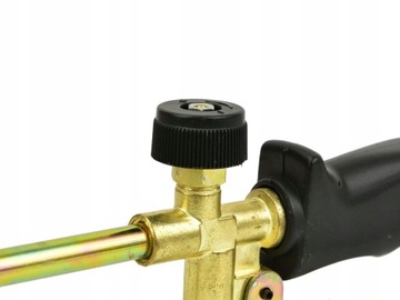 ГАЗОВАЯ КРОВЕЛЬНАЯ ГОРЕЛКА GEKO ДЛЯ ЗАГАРА НА КРЫШЕ, ДВОЙНАЯ НАСАДКА 60 ММ G20006