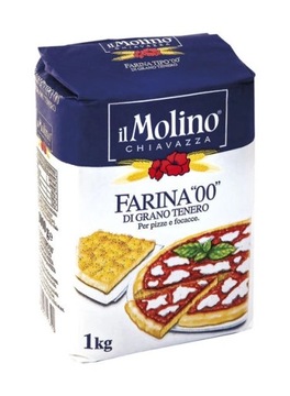 Mąka pszenna 00, DO PIZZY 1kg ilMolino