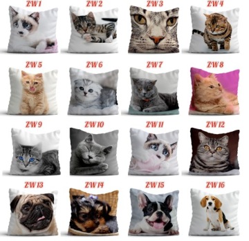 Подушка с питомцем СОБАКА КОШКА ЛОШАДЬ узоры ПОДАРОК