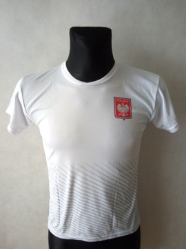 Koszulka kibica POLSKA II biała rozm. 92