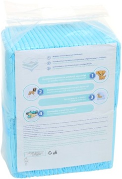 КОВРИКИ ДЛЯ СОБАК И ЖИВОТНЫХ, УЧАЩИХСЯ ПИСИ XL 90х60см 50шт