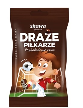 SKAWA DRAŻE PIŁKARZE CZEKOLADOWE 70g DATA: 2025.06.02