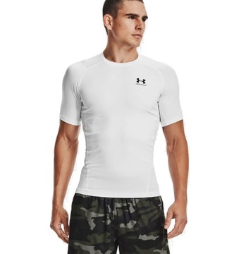 T-SHIRT KOSZULKA UNDER ARMOUR TRENINGOWA BIAŁA XXL