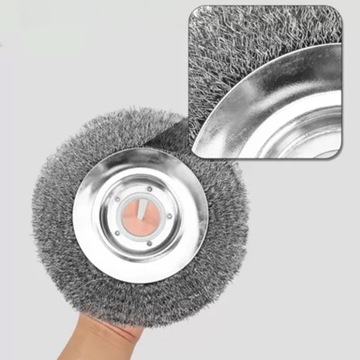 ЩЕТКА ДЛЯ ЧИСТКИ БРУСТАВКИ, НЕЙЛОНОВАЯ ЩЕТКА ДЛЯ ПОДРЕЗКИ СОРНЯКОВ