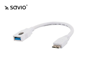 Adapter Savio OTG - micro USB 3.0 SAVIO CL-87