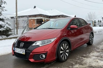 Honda Civic IX Hatchback 5d 1.8 i-VTEC 142KM 2015 Honda Civic Honda Civic 1.8 Elegance 1.8 Benzyna 142KM, zdjęcie 3