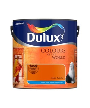 DULUX Kolory Świata Farba lateksowa ścienna 2,5 l SERCE TYBETU