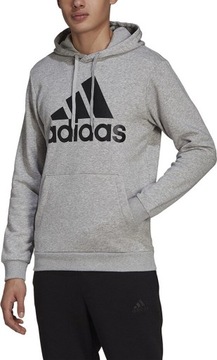 СВИТШОТ МУЖСКОЙ ADIDAS M BL FL HD, СЕРЫЙ GK9577, XL