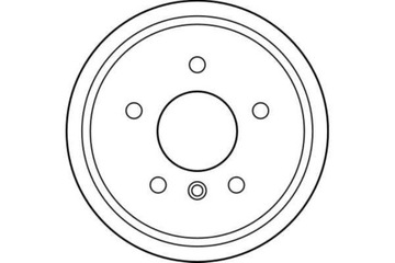 TRW DB4235 Тормозной барабан