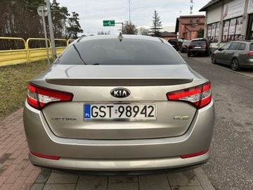 Kia Optima I 2012 Kia Optima 2,4 Benzyna-211KM Miękka Hybryda, Zarejestrowany, Automat,Kamera, zdjęcie 4