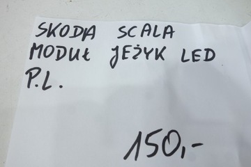 MODUL JAZYK LED LEVÝ SKODA SCALA B120836-C