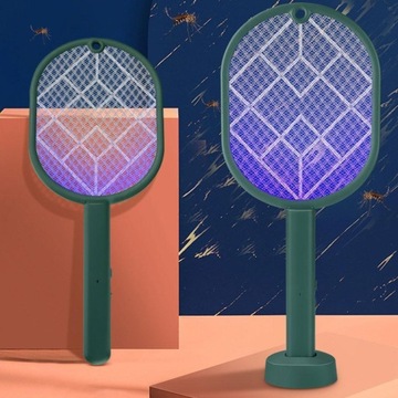 ЭЛЕКТРИЧЕСКАЯ МУХОВКА, USB МУХОЛОВКА, СВЕТОДИОДНАЯ ПОДСВЕТКА, ДЛЯ ДОМА, САДА