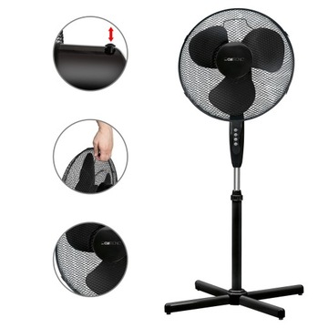 НАСТОЛЬНЫЙ ВЕНТИЛЯТОР НАПОЛЬНЫЙ ВЕНТИЛЯТОР CLATRONIC VL