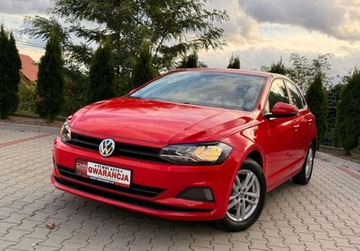 Volkswagen Polo VI Hatchback 5d 1.0 MPI 80KM 2019 Volkswagen Polo 1.0MPi 80ps Ledy 5Drzwi Tylko107TysKm Bezwypadkowy 1Wlasci, zdjęcie 1