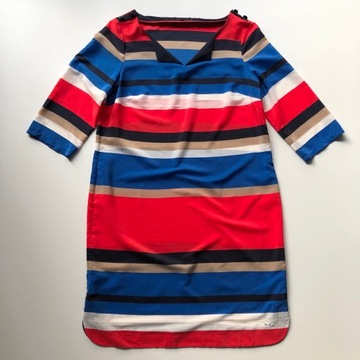 TOMMY HILFIGER Piękna Sukienka Tunika 10 / ( M )