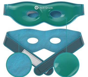 MEDI GRADE ОХЛАЖДАЮЩАЯ ГЕЛЕВАЯ МАСКА ДЛЯ ГЛАЗ 7 ЭЛЕМЕНТОВ