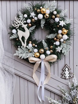 РОЖДЕСТВЕНСКИЙ ВЕНОК, ТВОРЕНИЕ ОЛЕНЕЙ, ДВЕРНОЙ ВЕНОК