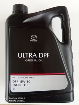 OLEJ SYNTETYCZNY ULTRA DPF 5W30 MAZDA OE