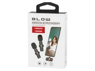 2x БЕСПРОВОДНОЙ ПРИЕМНИК ДЛЯ МИКРОФОНА, АДАПТЕР USB-C ДЛЯ МОЛНИИ