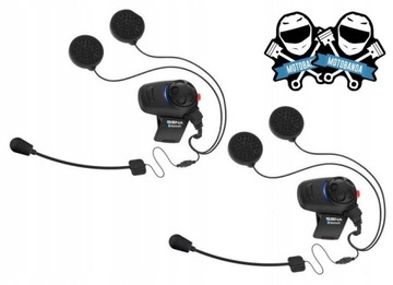 UNIWERSALNY INTERKOM MOTOCYKLOWY SENA SMH5 (2szt.)