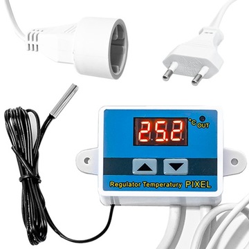REGULATOR TEMPERATURY PIXEL TERMOSTAT CYFROWY STEROWNIK ELEKTRONICZNY 1500W