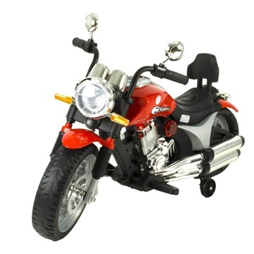 Motor na akumulatorChopper dla dzieci Trike światła muzyka MOTO-L-9-CZERWON