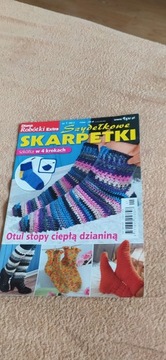 Szydełkowe skarpetki - Diana Robótki Extra 1/2013