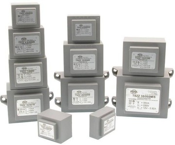 Transformator 0.6VA zalewany 230Vac (24V) 0.025A