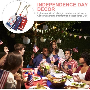 ПАТРИОТИЧЕСКИЕ ПОДВЕСНЫЕ ДОСКИ НА 4 ИЮЛЯ ДЕРЕВЯННЫЕ УКРАШЕНИЯ