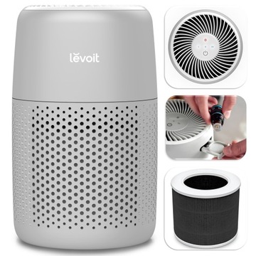 Oczyszczacz powietrza Levoit Core Mini Pro HEPA H13 cichy wydajny 78 m3/h