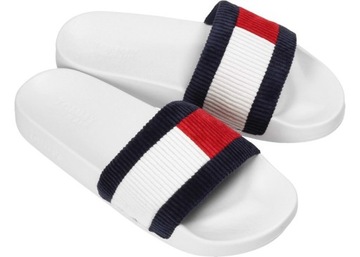 Tommy Hilfiger Klapki EN0EN01106 Corduroy Tommy Je