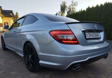 Mercedes Klasa C W204 Coupe 350 BlueEFFICIENCY 306KM 2013 Mercedes-Benz Klasa C AMG-Pakiet V6 3.5B 306Ps Panorama Bixenon Ledy Navi, zdjęcie 13