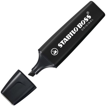 ZAKREŚLACZ BOSS ORIGINAL CZARNY (10SZT)