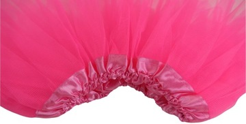 SPÓDNICZKA TIULOWA SPÓDNICA TUTU 40cm RÓŻOWA