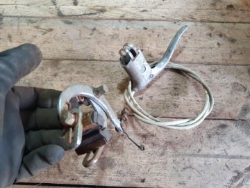 ВИНТАЖНЫЙ ВЕЛОСИПЕДНЫЙ РЫЧАГ ROMET REKORD ТОРМОЗНАЯ РУЧКА ЗАДНИЙ ТОРМОЗ ORIGI PRL