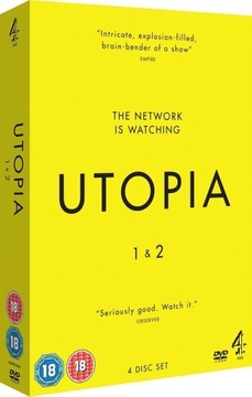 Utopia [4 DVD] Utopia: Sezony 1-2 [2014] Sci-Fi /Komplet/