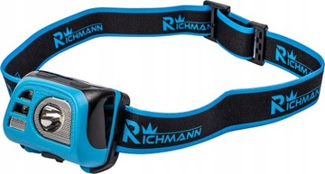 Richmann C5904 LATARKA CZOŁOWA LAMPA biała +czerw