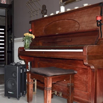 Активная колонна с батарейным микрофоном CD MP3 мощностью 160 Вт