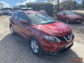 Nissan Qashqai II Crossover 1.2 DIG-T 115KM 2017 Nissan Qashqai 1.2i turbo full opcja ledy kamery 360 skory Navi bezwypadk, zdjęcie 16