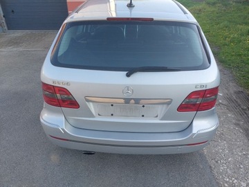 MERCEDES B TŘÍDA W245 KOMPLETNÍ VÍKO KUFRU KUFRU STŘÍBRNÁ 761