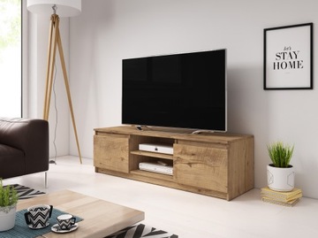 Szafka pod telewizor komoda RTV DINGO 120cm KASTANIEN BRESLAW