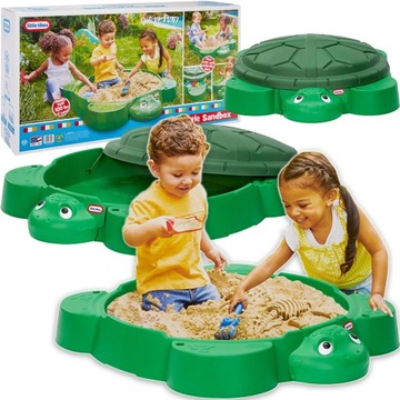 PIASKOWNICA ŻÓŁW LITTLE TIKES SKŁADANA Z POKRYWĄ SANDBOX 664526