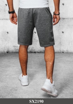 КОРОТКИЕ СПОРТИВНЫЕ ШОРТЫ МУЖСКИЕ, ШОРТЫ ox102 - M